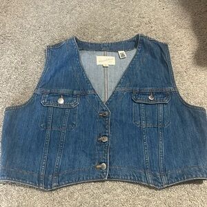 Denim vest